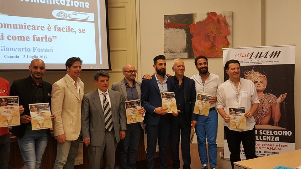 Giancarlo Fornei a Catania 3 luglio 2017 - con Francesco Gagliano